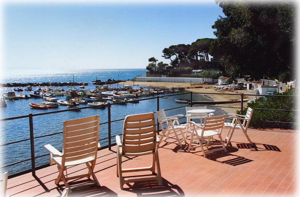 Albergo Miramare Castiglioncello Bagian luar foto